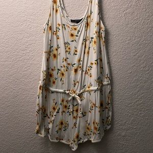 Sunflower romper